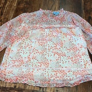CeCe Flower blouse